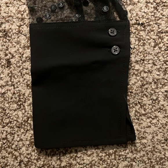 J. Crew sheer button-up with camisole in dot print - Picture 5 of 7